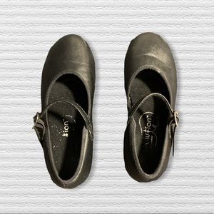 Little girl tap dance shoe Size 1 Black